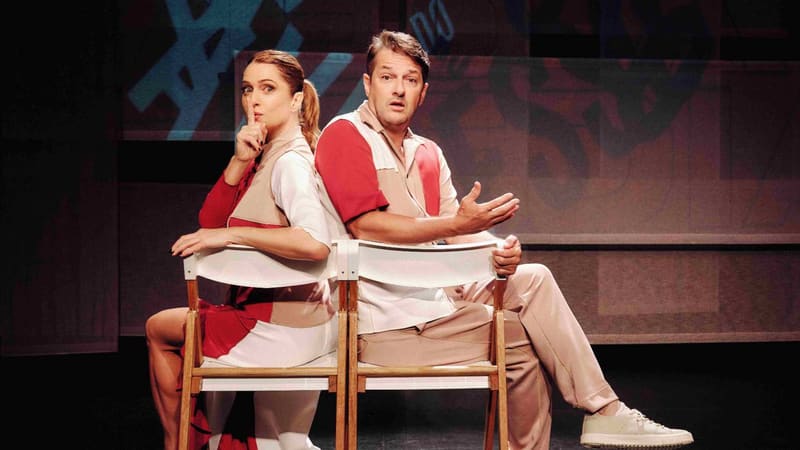 Letícia Spiller e Marcelo Serrado apresentam 'Avesso do Avesso' no Teatro Goiânia