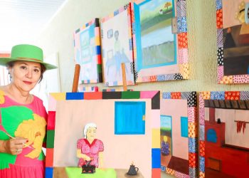 Câmara de Vereadores de Goiânia recebe a exposição da artista Selma Di Medeiros