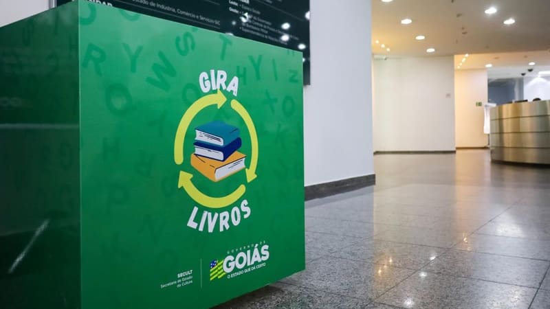 Campanha Gira Livros, em Goiás, tem 2ª edição iniciada