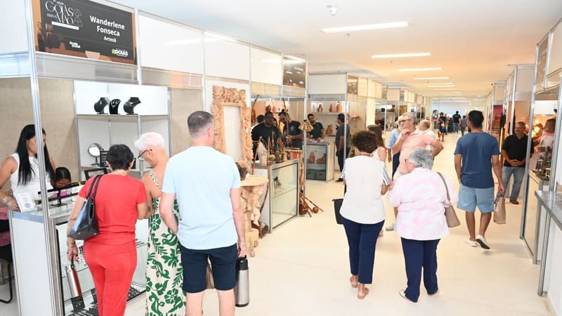 10ª edição da Feira Goiás Feito à Mão será realizada durante o Canto da Primavera, entre os dias 12 e 14 de setembro | Foto: Secretaria da Retomada