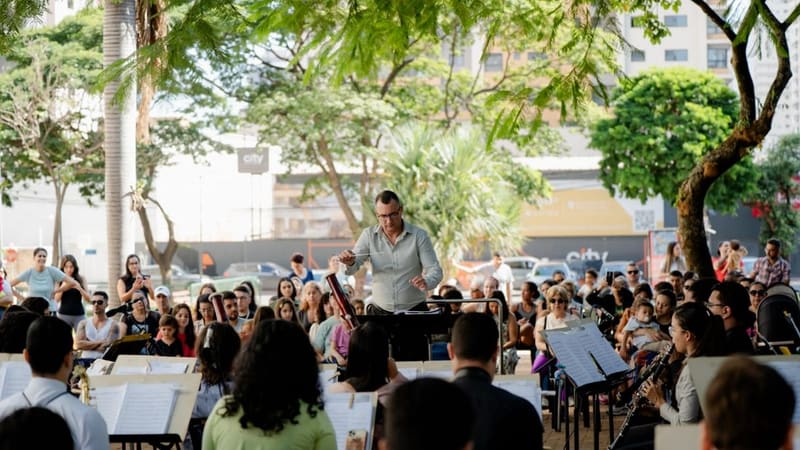 Banda Juvenil de Goiânia apresenta Concerto Sinfônico na Igreja São Francisco