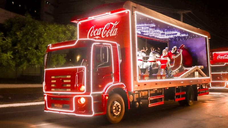 Caravana de Natal Coca-Cola 2025: confira datas e cidades em Goiás