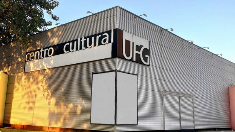 Fachada do Centro Cultural UFG, no Setor Leste Universitário | Foto: Foto: Gabriel Nonato de Almeida Silva