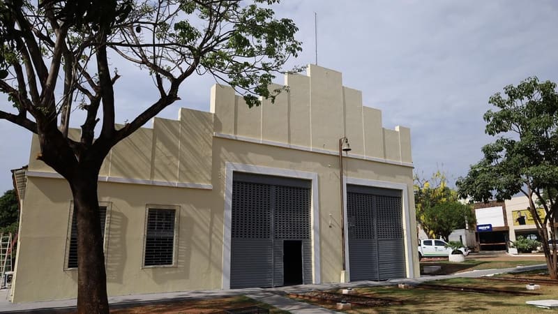 Reforma do Museu Ferroviário de Pires do Rio será entregue nesta quinta-feira (30/11)