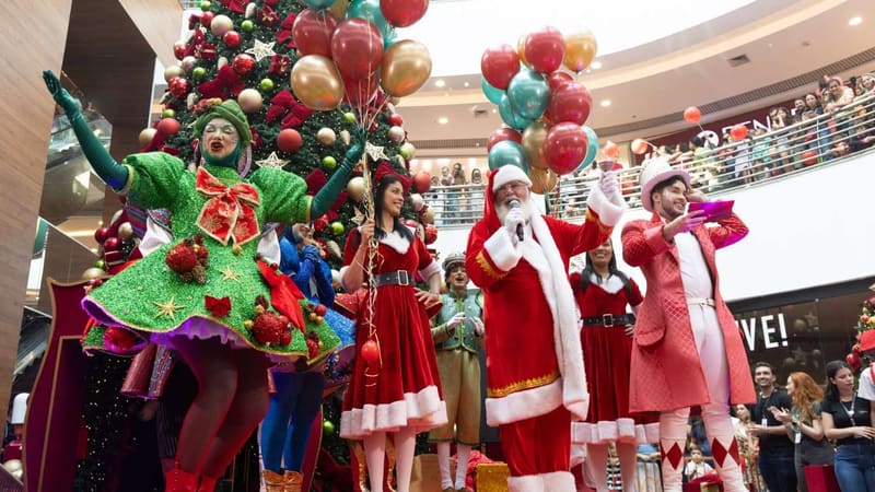 Papai Noel chega ao Goiânia Shopping neste domingo (26/10)