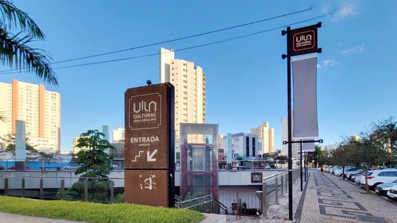 Fachada da Vila Cultural Cora Coralina, no Centro de Goiânia | Foto: Secult Goiás