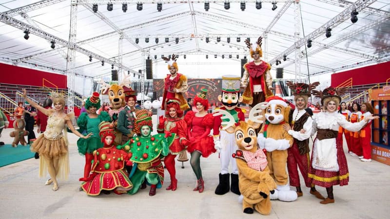 Papai Noel chega ao Natal Flamboyant nesta quinta-feira (6/11)