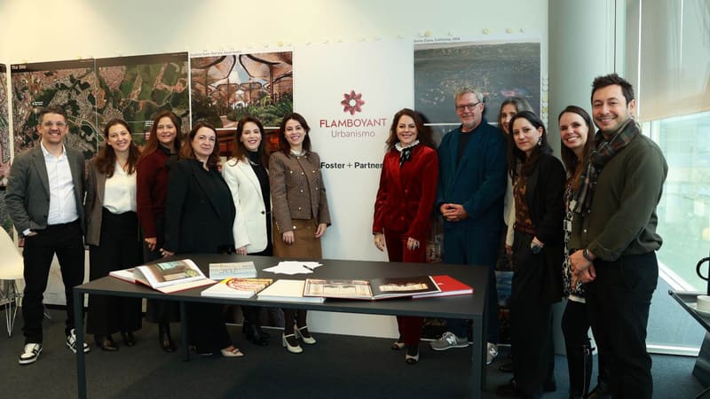 Flamboyant Urbanismo anuncia parceria inédita com Foster + Partners para projeto em Goiânia