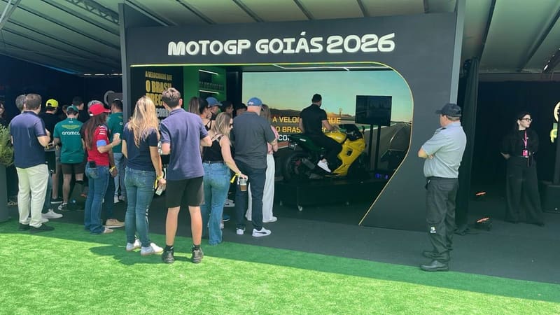 Governo de Goiás divulga Moto GP 2026 na Fórmula 1, em São Paulo