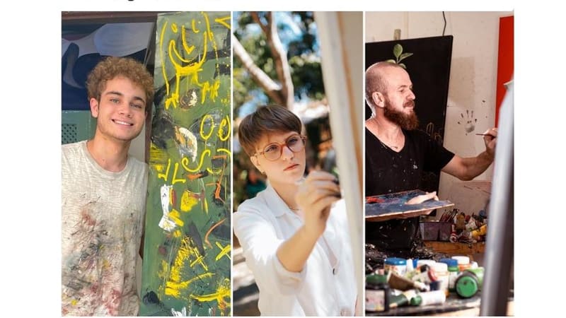 Art in Trio: Sesc Centro recebe exposição de 2 a 6 de dezembro