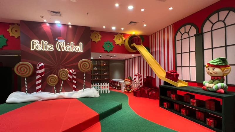 Fábrica de Presentes do Noel, no Goiânia Shopping | Foto: Divulgação