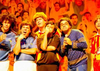 Os Melhores do Mundo apresentam 2 sessões de “Futebol Clube” em Goiânia