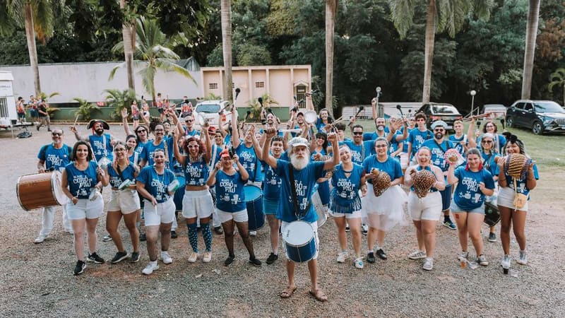 Bloco Coró de Pau participa do Carnaval de Goiânia com programação gratuita, acessibilidade e formação cultural
