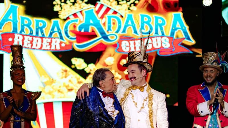 Dedé Santana e Diego Hypólito estrelam “Abracadabra”, circo musical de Frederico Reder, em Goiânia