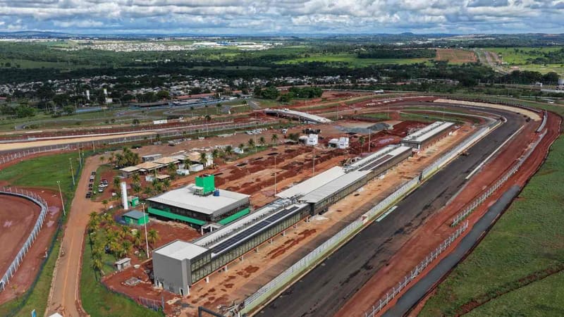 Obras do Autódromo Internacional de Goiânia atingem 84% de execução