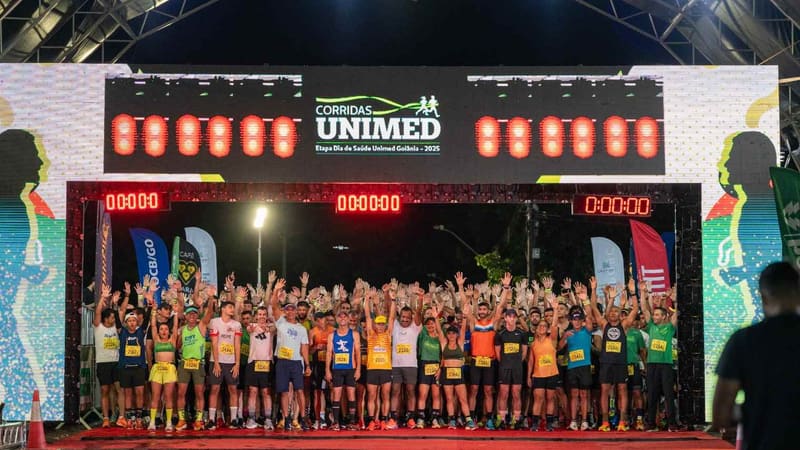 Neste ano, a largada da Corrida Unimed acontece na Assembleia Lesgislativa de Goiás, no dia 28 de fevereiro, às 19h | Foto: André Vieira