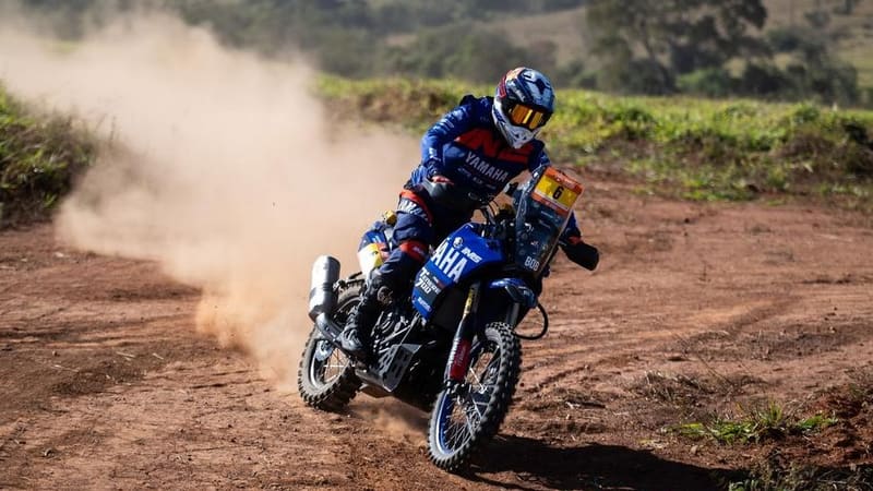 Moto durante o Sertões 2025. Esta é a 21ª participação de Goiânia na competição | Foto: Divulgação
