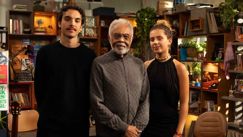 Tiny Desk Brasil abre programação de 2026 com Gilberto Gil, Flor e Bento