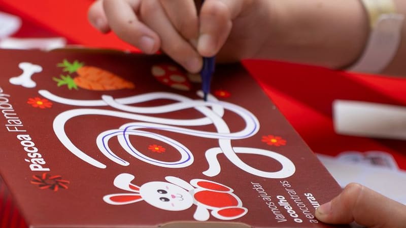 Evento temático e ovos de chocolate embalam a Páscoa Flamboyant 2026