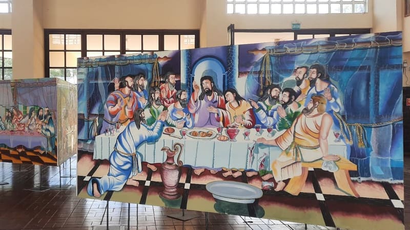 Museu Frei Confaloni sedia exposição “Santa Ceia” com obras do artista Johswell Rocha