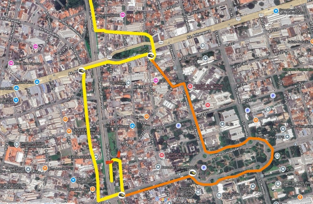 Prefeitura de Goiânia define 2 esquemas de desvio para obra na Marginal Botafogo