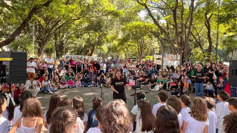 Arte no Bosque reúne exposições e apresentações culturais no Bosque dos Buritis
