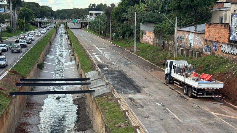 Prefeitura de Goiânia entrega obra na Marginal Botafogo
