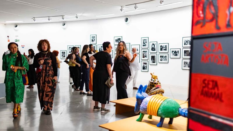 Bienal de São Paulo em Goiânia no MAC Goiás, em Goiânia | Foto: Secult Goiás