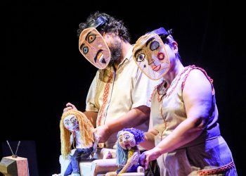 Cia de Teatro Nu Escuro realiza apresentações gratuitas de Barbas