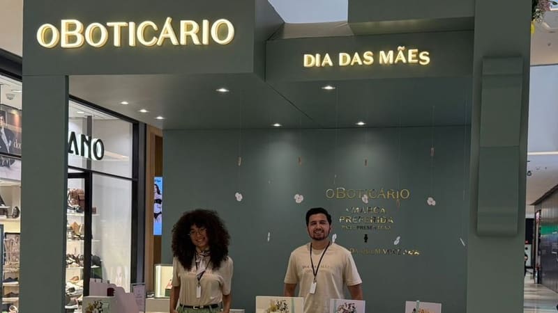 O Boticário celebra o Dia das Mães com ativação no Flamboyant Shopping, em Goiânia