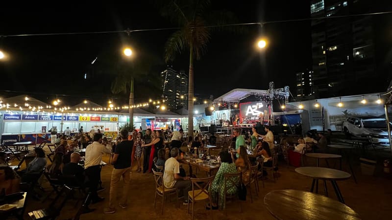 Foto da 1ª edição do Opus WineJazz Goiânia, em setembro de 2025 | Foto: Carlos Freitas