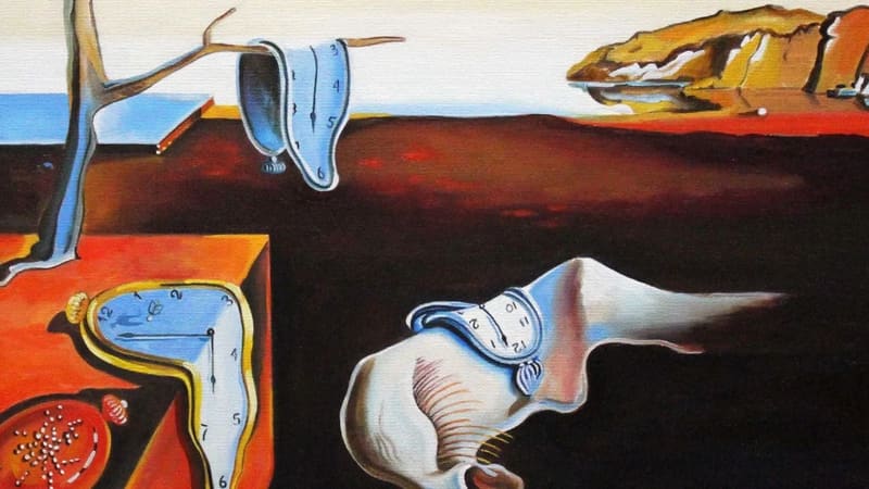 Obra "A Persistência da Memória II", de Salvador Dalí | Foto: Divulgação