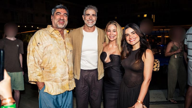 Refúgio Grand Premium, no Rio Quente Resorts, é inaugurado com presença de celebridades