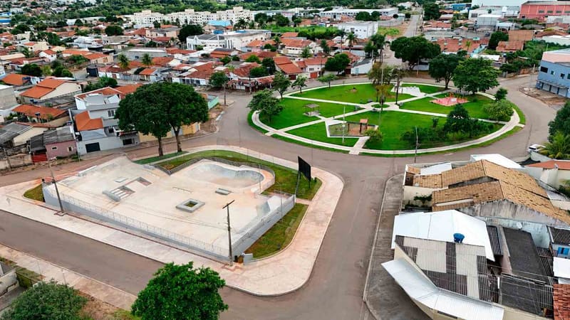 Aparecida de Goiânia ganha nova pista de skate