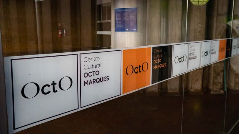 Entrada do Centro Cultural Octo Marques, no Centro de Goiânia | Foto: Secult Goiás