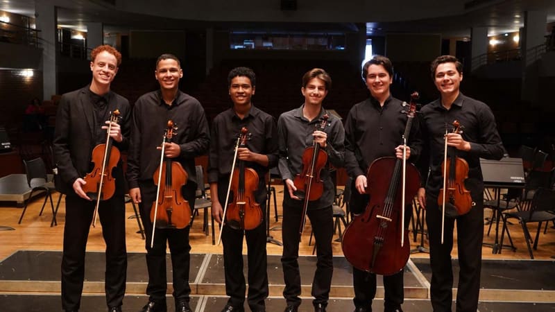 Músicos da Orquestra Sinfônica Jovem de Goiás representam o Brasil em festival na Suíça