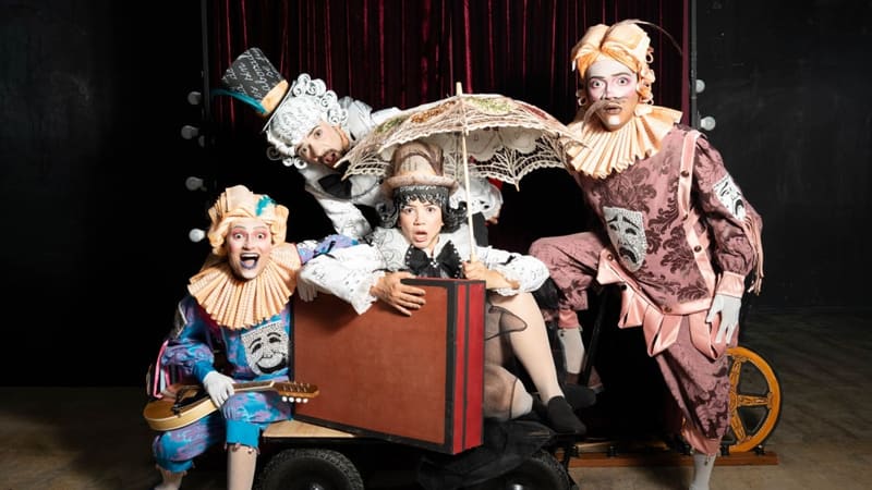 Cia de Teatro Sala 3 apresenta Ditirambo mágico no Teatro Zabriskie