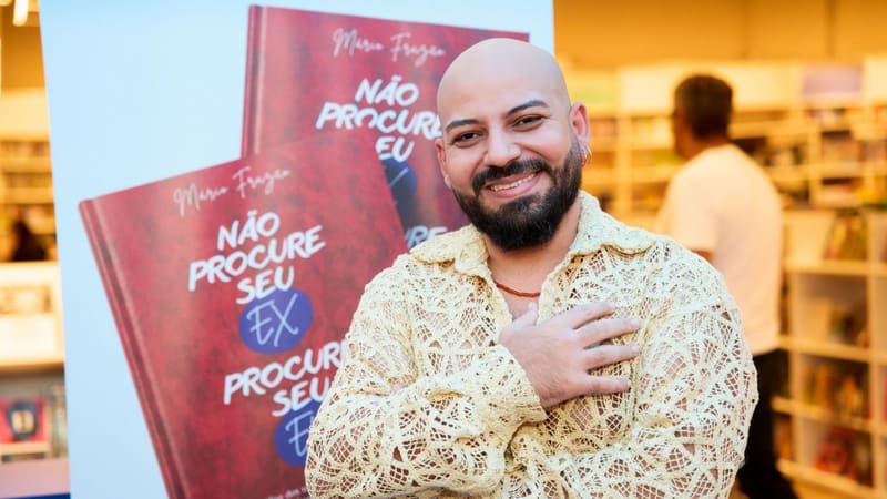 Goiano Mário Frazão lança 1º livro autoral, em Goiânia