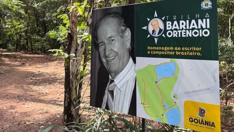 Trilha Bariani Ortêncio sofre vandalismo no Bosque dos Buritis | Foto: Amma/GCM