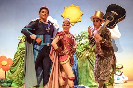 Aparecida recebe espetáculo circense O Planeta é Nossa Casa