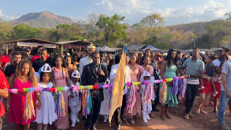 Romaria do Vão do Moleque celebra fé, tradição e cultura Kalunga em Cavalcante
