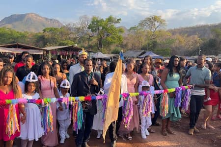 Romaria do Vão do Moleque celebra fé, tradição e cultura Kalunga em Cavalcante