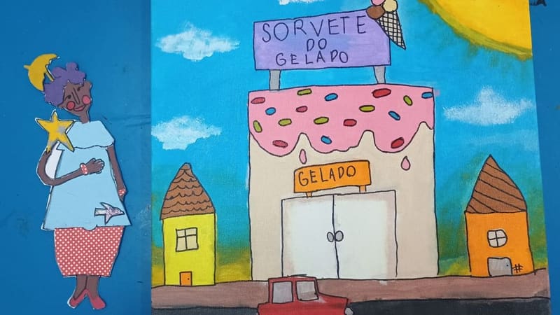 Exposição Cidades: Entre Memórias, Sonhos e Futuro reúne trabalhos produzidos por alunos do Basileu França | Foto: Divulgação