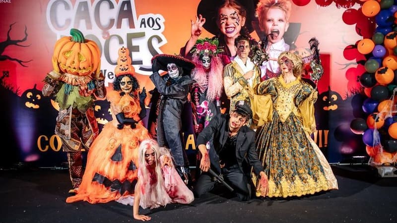 Goiânia: shopping faz Halloween com caça aos doces, personagens e espetáculo para as famílias