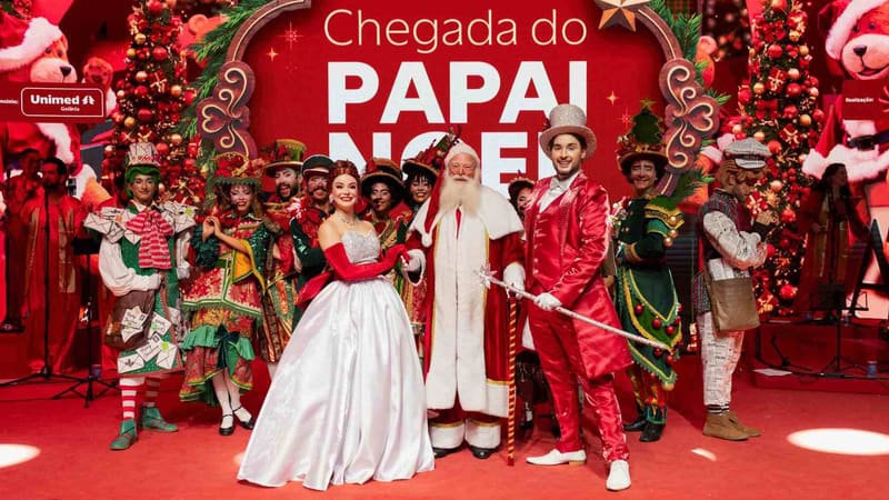 Papai Noel chega ao Flamboyant Shopping dia 5 de novembro
