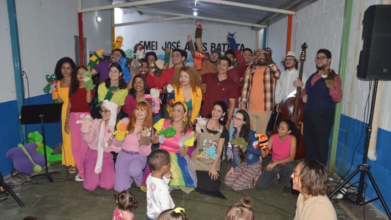 Projeto Concerto Divertido leva música e interação a escolas e cmeis de Goiânia