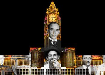 Estação Ferroviária recebe espetáculo de video mapping nos 93 anos de Goiânia