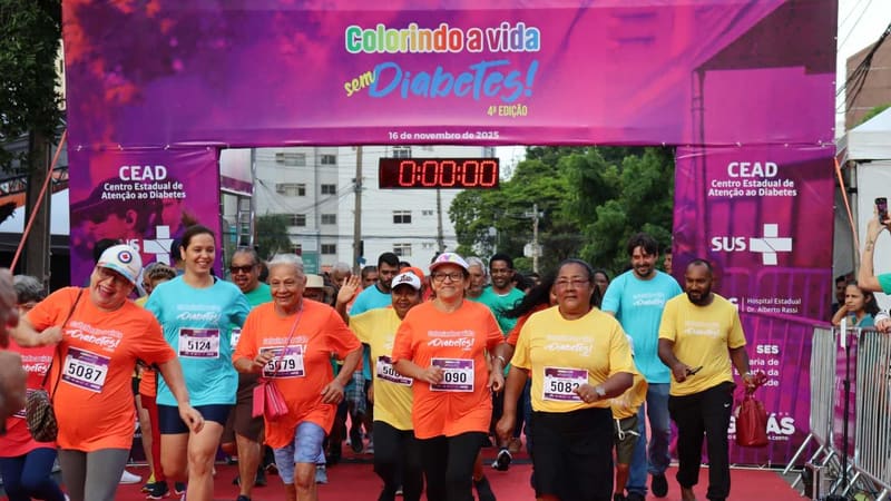 Goiânia recebe 5ª edição da Corrida Colorindo a Vida Sem Diabetes em novembro