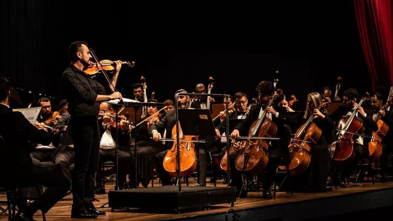 Orquestra Sinfônica de Goiânia faz apresentação gratuita que homenageira a capital goiana | Foto: Rafaella Pessoa
